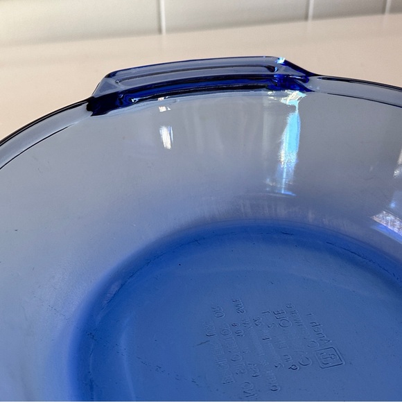 Anchor Hocking Cobalt Blue 1.5 Quart Casserole Dish 1-1/2 Qt Baking Serving Dish - Picture 6 of 16